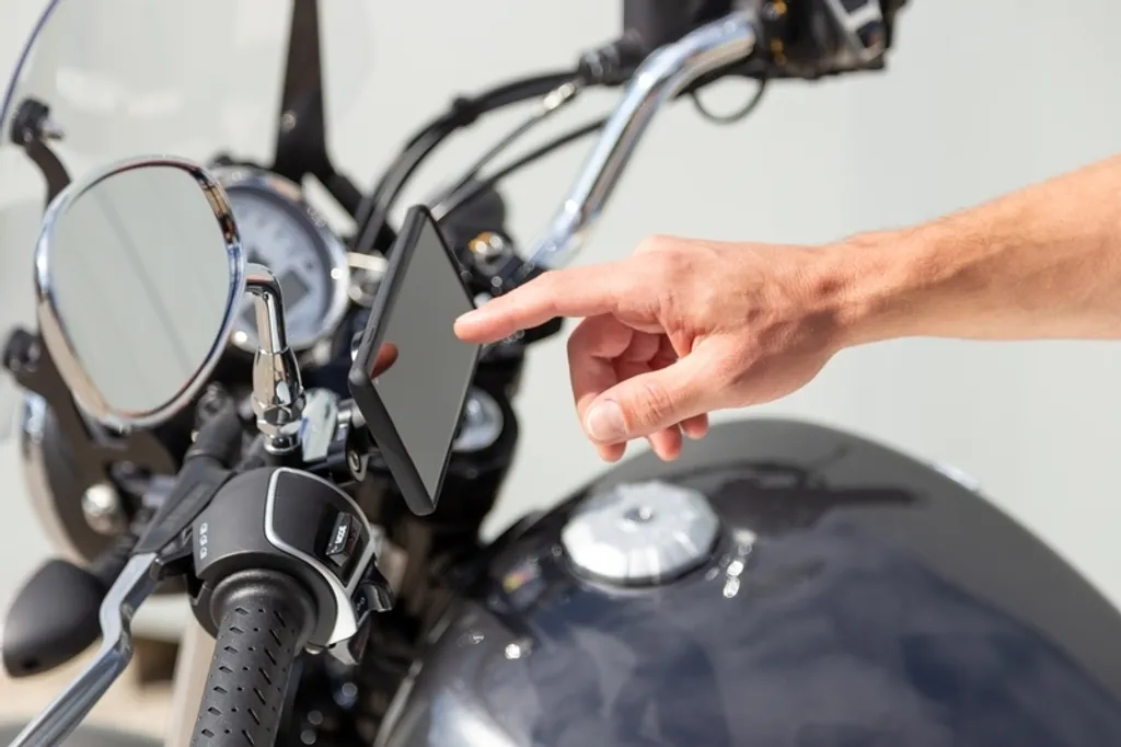 Support levier moto anti-vibration - Solution fixation guidon encombré