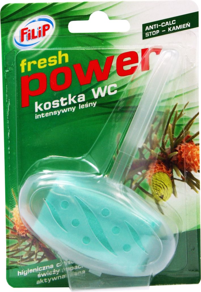 Power Kostka do WC s Intenzivní Lesní Vůní, 40g Obrázek produktu 1