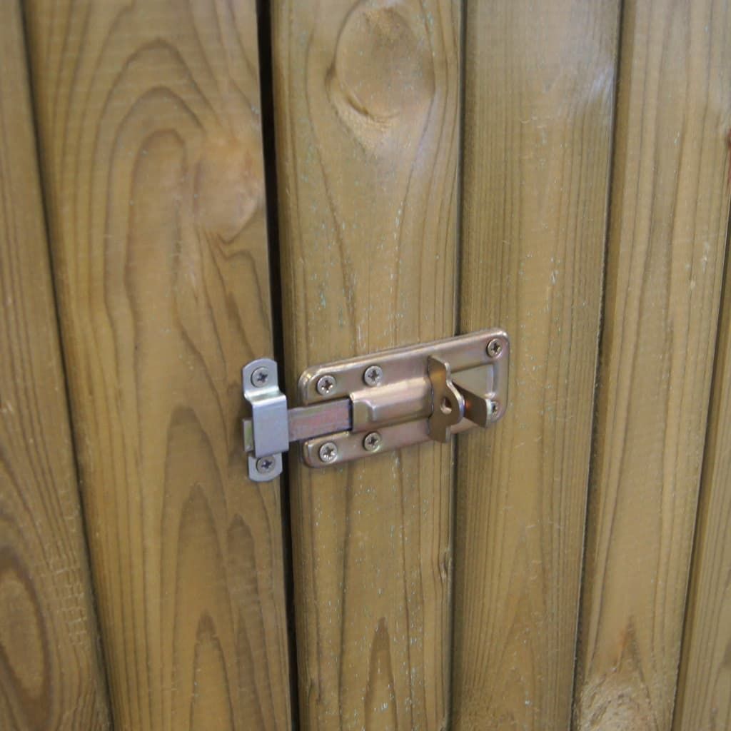 vidaXL Abri de jardin en pin 85×48×177 cm Image du produit 