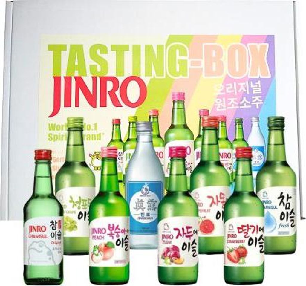 Coffret de dégustation JINRO (lot de 8) – différentes Image du produit 