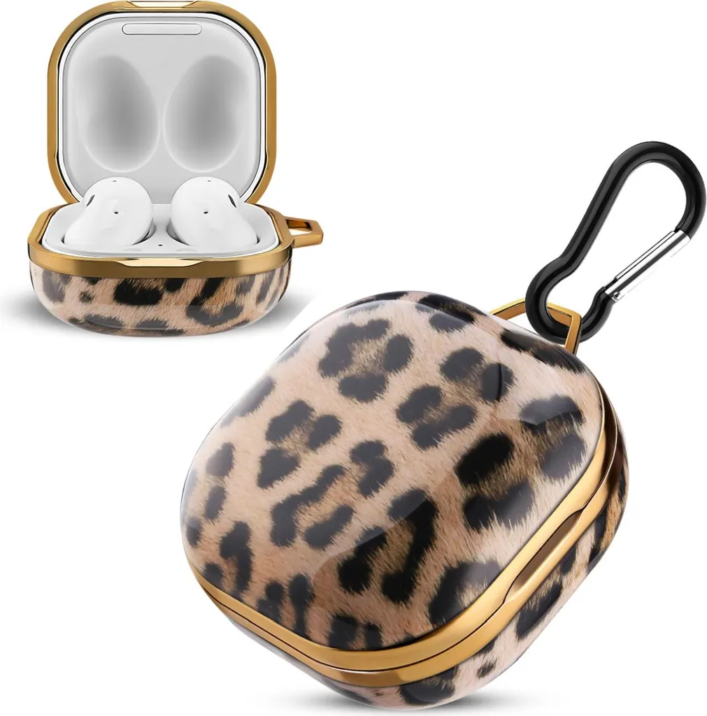Cadorabo Custodia Samsung Galaxy Buds 2/PRO/LIVE - Design Leopardo IMD