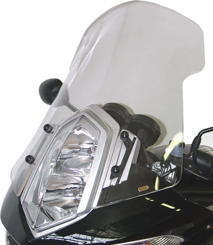 Réduire turbulences sur BMW R 1200 ST grâce au pare-brise Isotta 370x540x6mm