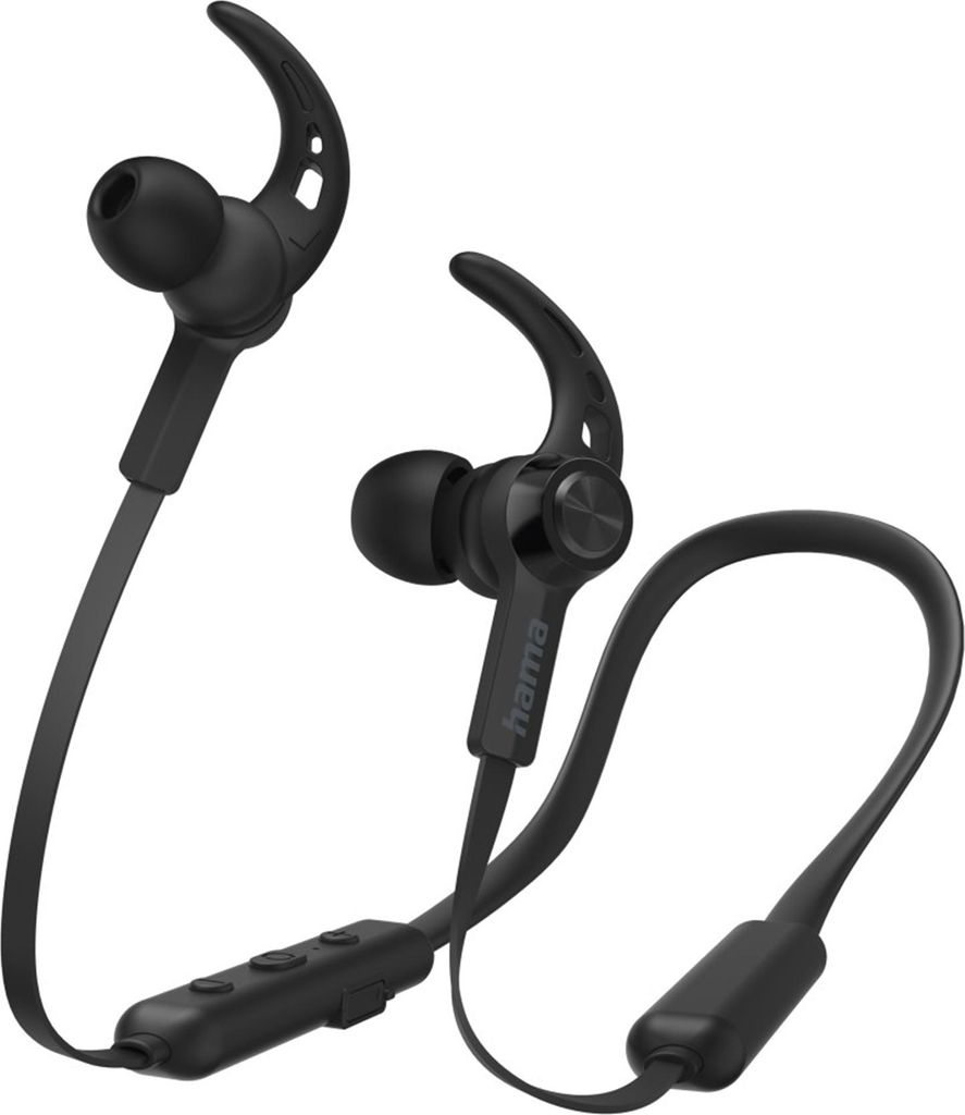 Hama Bluetooth -Kopfhörer Freedom Neck III, In-Ear, Schwarz