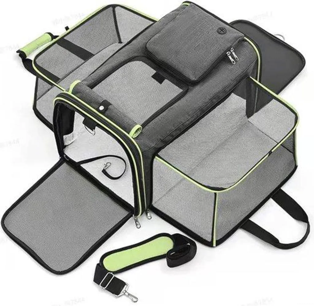 Porte-chat anti-stress modulable - Transport sécurisé pour petit chien