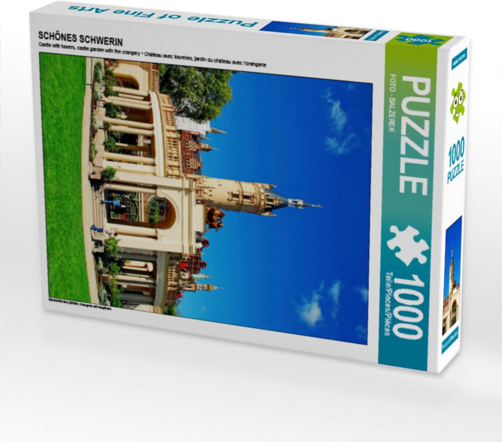 CALVENDO Puzzle SCHÖNES SCHWERIN | 1000 Teile Lege-Größe 64x48cm Foto-Puzzle für glückliche Stunden