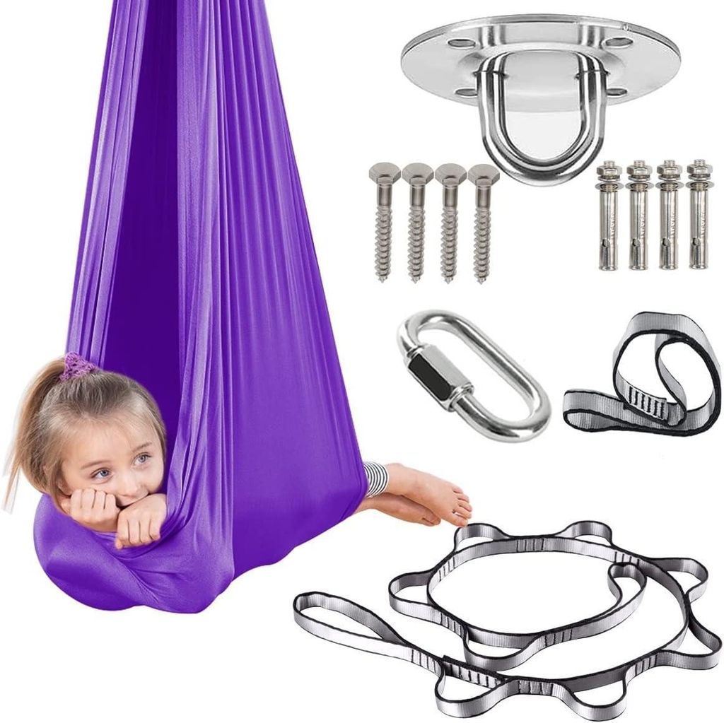 Edelstahl Hängematte für Kinder,Therapeutische Schaukel, Produktbild 