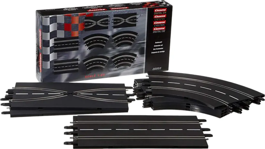 Carrera Kit d'extension Evolution : Pistes modulables haute qualité