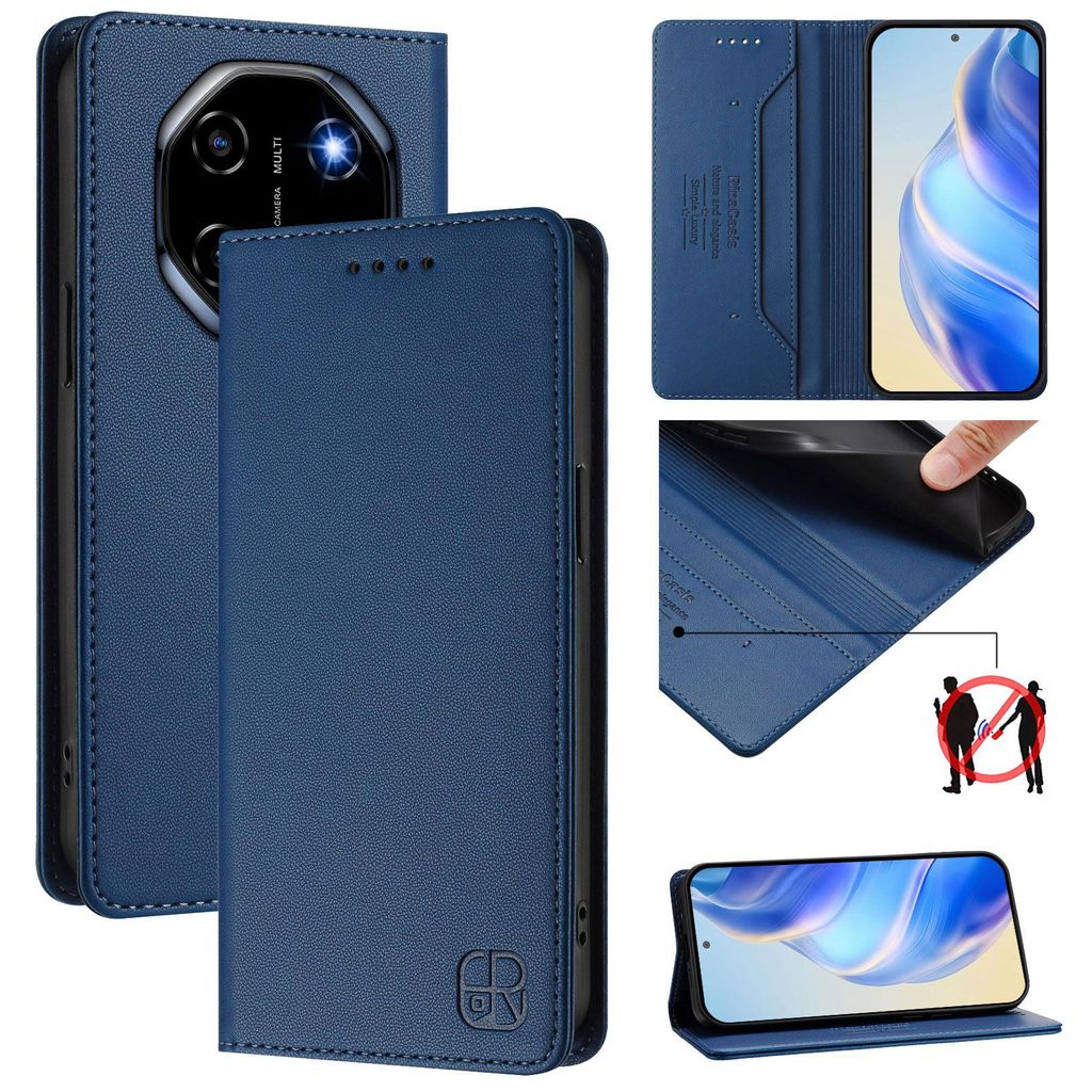 Etui en cuir pour Blackview Shark 6, étui à rabat avec Image du produit 