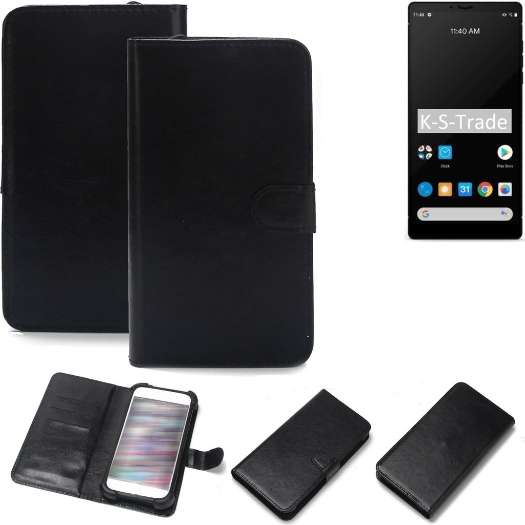 K-S-Trade Handyhülle Schutzhülle kompatibel mit Carbon 1 MKII Handy Schutz Hülle Handyhülle Bumper schwarz 1x