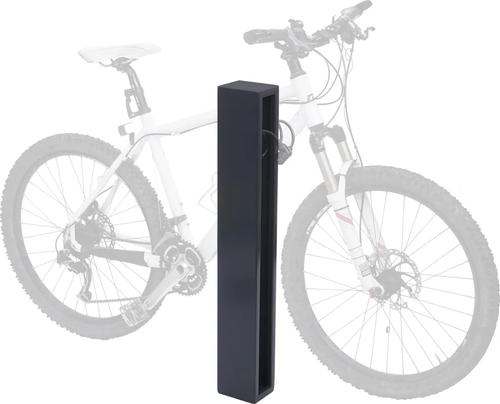 Aménagez votre parking vélo extérieur avec cet arceau acier anthracite