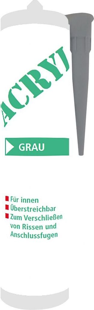 Bostik Acryl Fugendichtstoff grau 310 ml überstreichbar Produktbild 