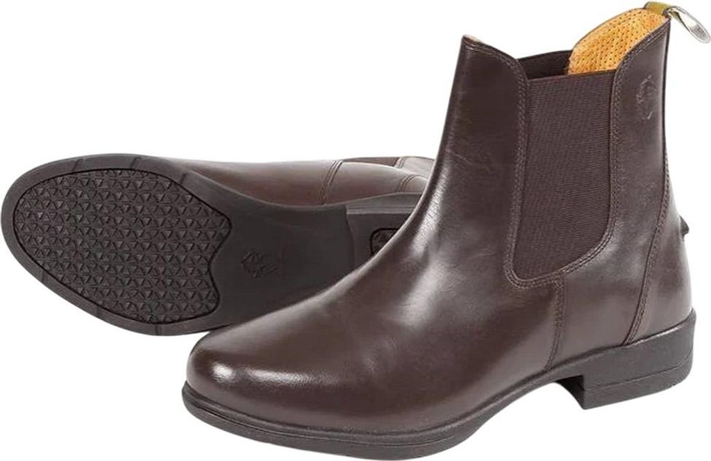 Moretta - "Lucilla" Jodhpur-Reitstiefeletten für Kinder, Leder ER2256 (31 EU) (Braun)