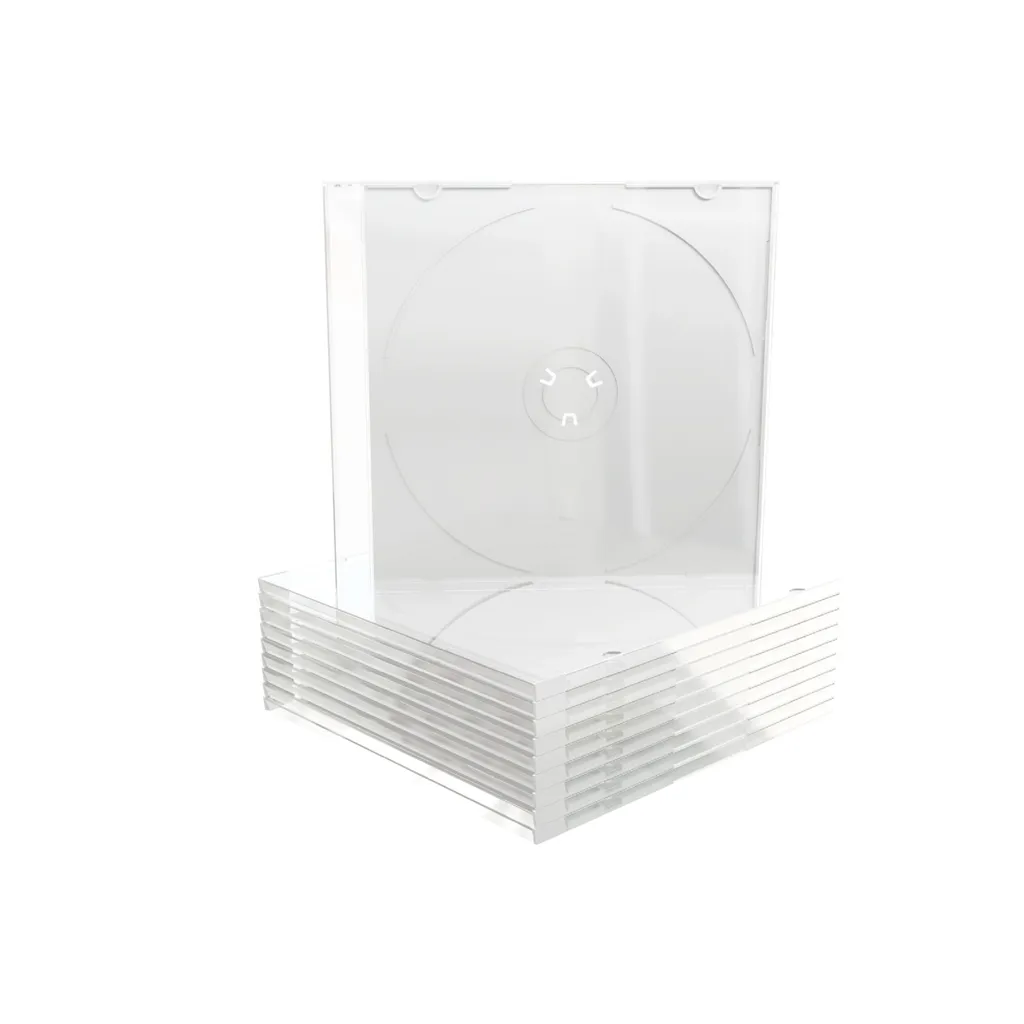 Protégez vos disques avec les boîtiers CD Slim MediaRange lot de 100 pcs