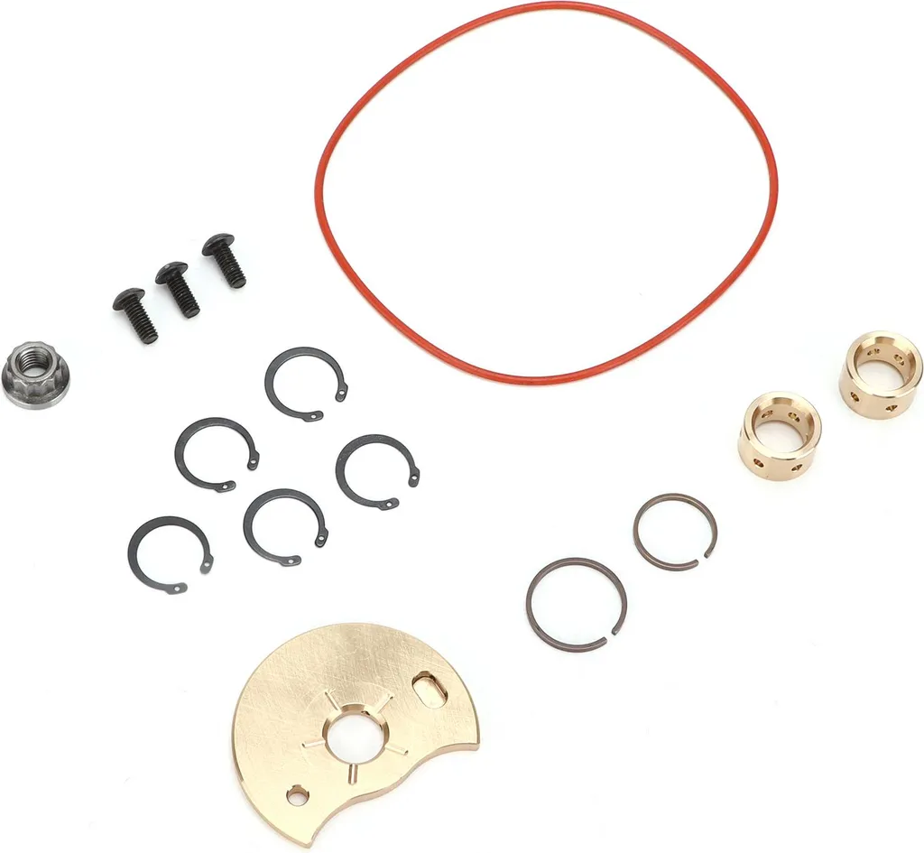 Set di riparazione turbo da 15 pezzi, kit di conversione in acciaio inossidabile, ricambio per Cummins Holset HE451VE HE400VG - 2