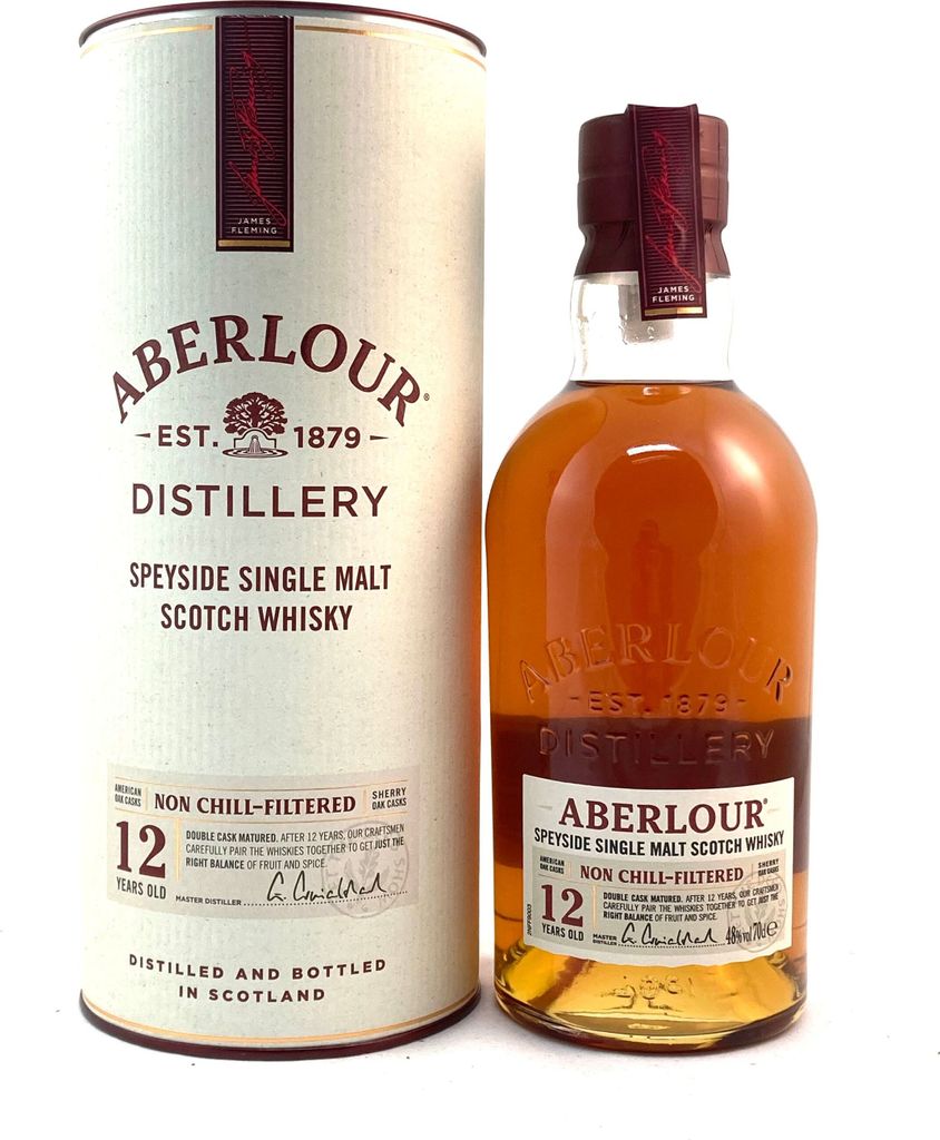 Aberlour 12 Years Non-chill-filtered Single Malt 48% 0,7L