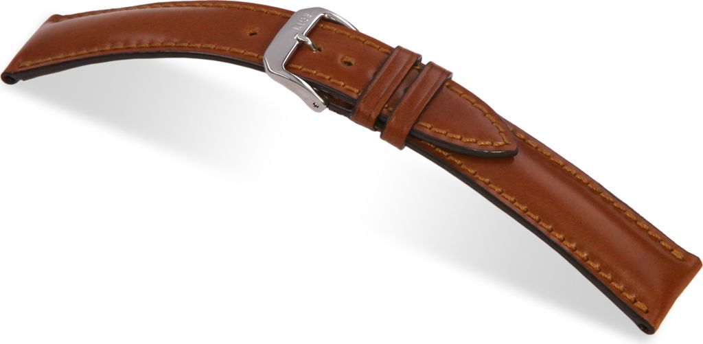 Happel Lederband Michigan 20 mm cognac