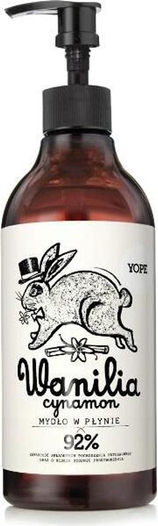 YOPE Feuchtigkeitsspendende Flüssigseife Vanille & Zimt 500ml