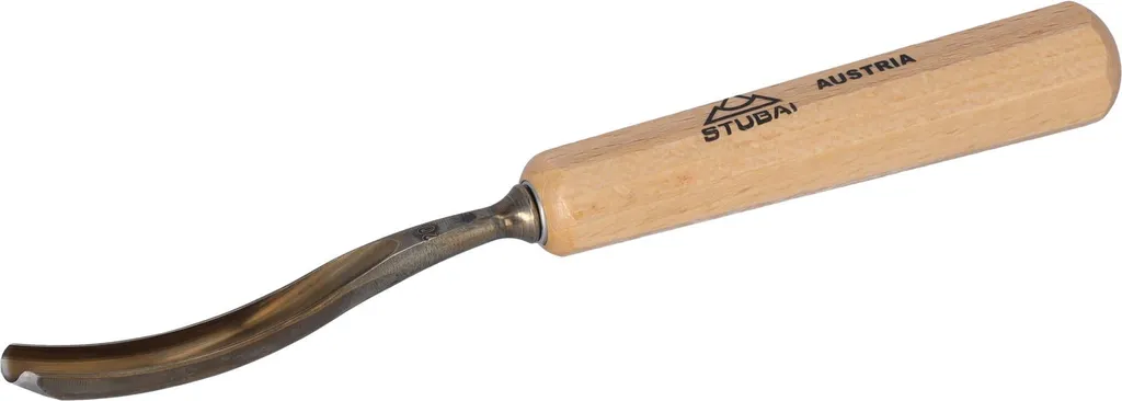 Stubai 522006 Scalpello Serie 52 Forma 20 - 6mm per Legno