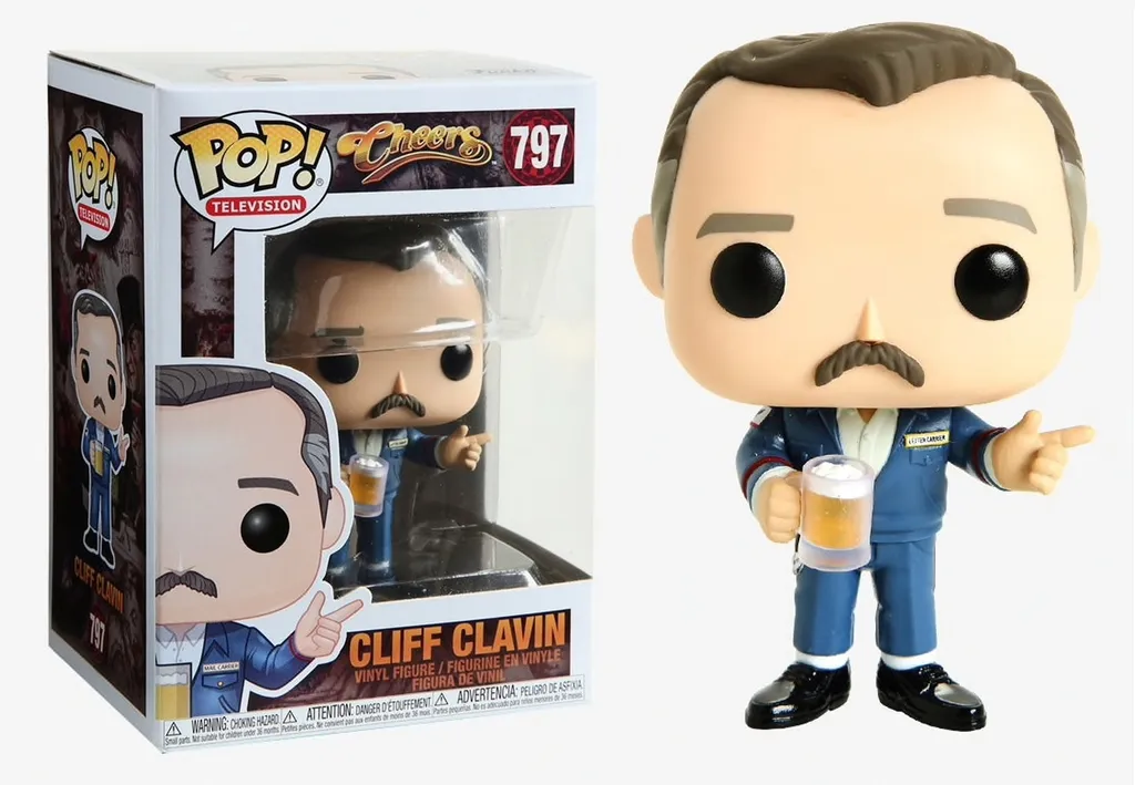 Complétez votre collection Cheers avec Cliff Clavin 797 Funko POP figurine