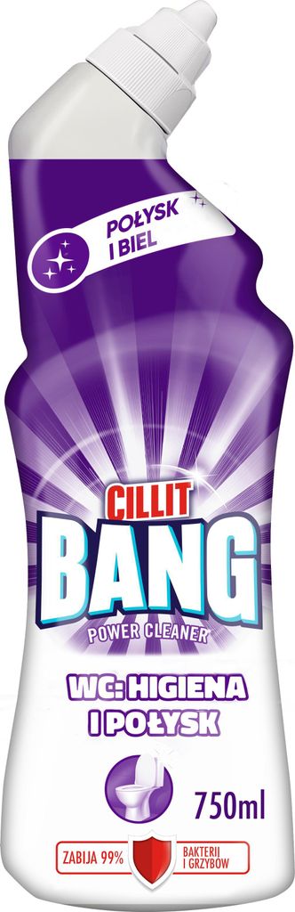 Cillit Bang płyn do WC wybielający i dezynfekujący 750 ml Produktbild 
