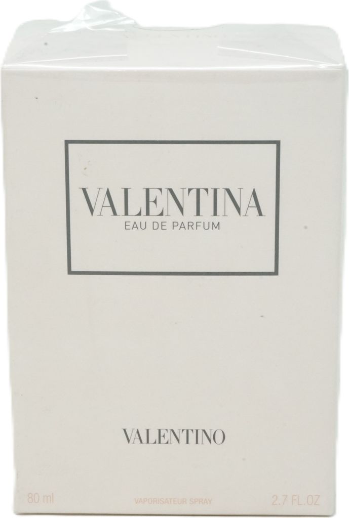 A white box for Valentino Valentina Eau de Parfum.