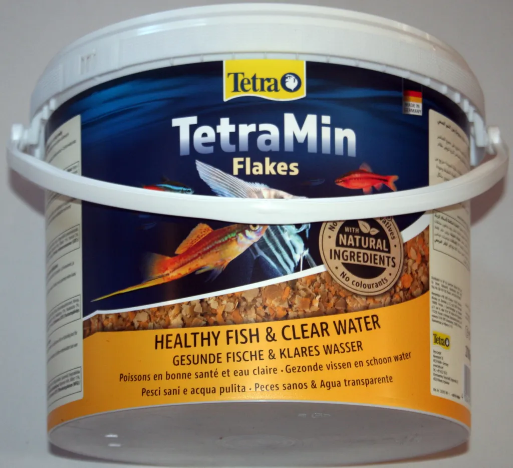 TetraMin Flakes 10L : Flocons Complets pour tous Poissons d'Ornement