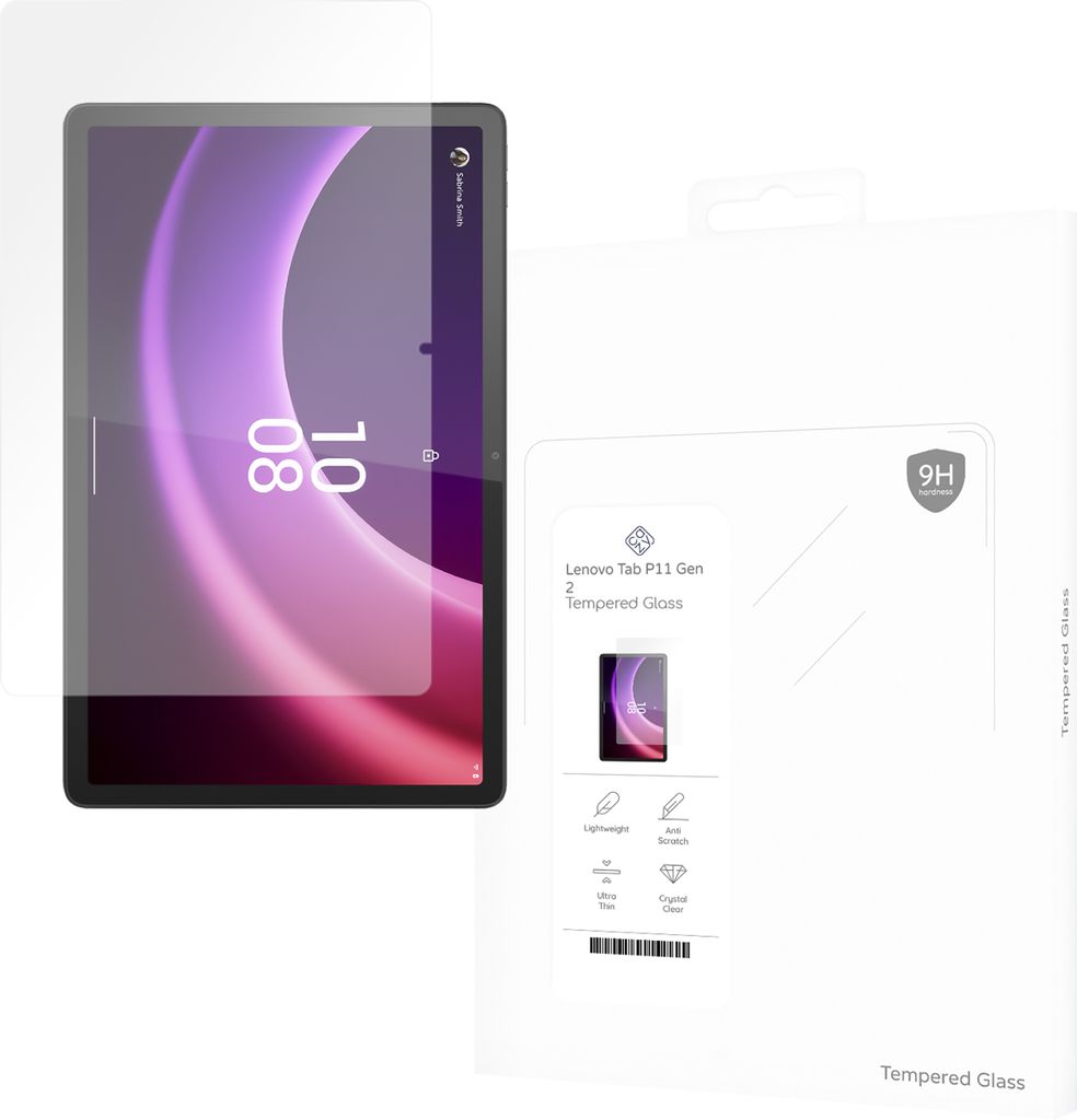 Schutzfolie Lenovo Lenovo Tab P11 Gen 2 - Panzerglas - Cazy - Transparant