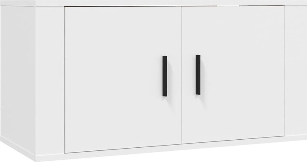 TV-Wandschrank Weiß 80x34,5x40 cm