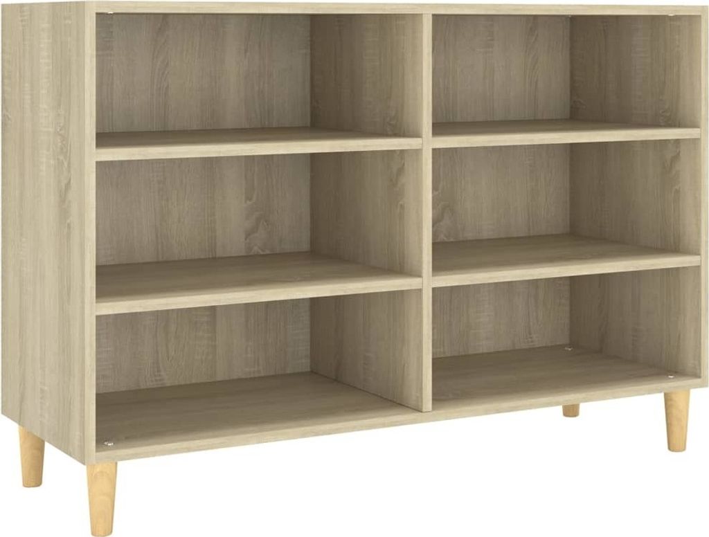 Sideboard Sonoma-Eiche 103,5x35x70 cm Holzwerkstoff