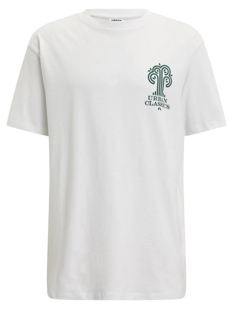 Urban Classics - T-Shirt Logo für Herren TN1104 (S) (Weiß)