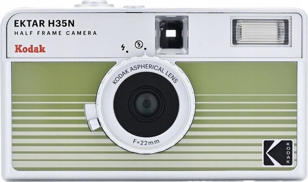 Kodak EKTAR H35N Camera Striped Green (RK0303) Produktbild 