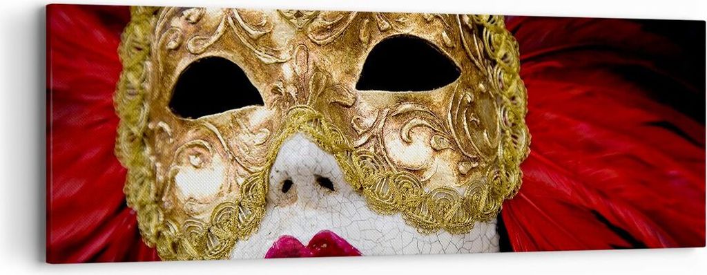 Bild auf Leinwand - Leinwandbild - Venezianische Maske Produktbild 