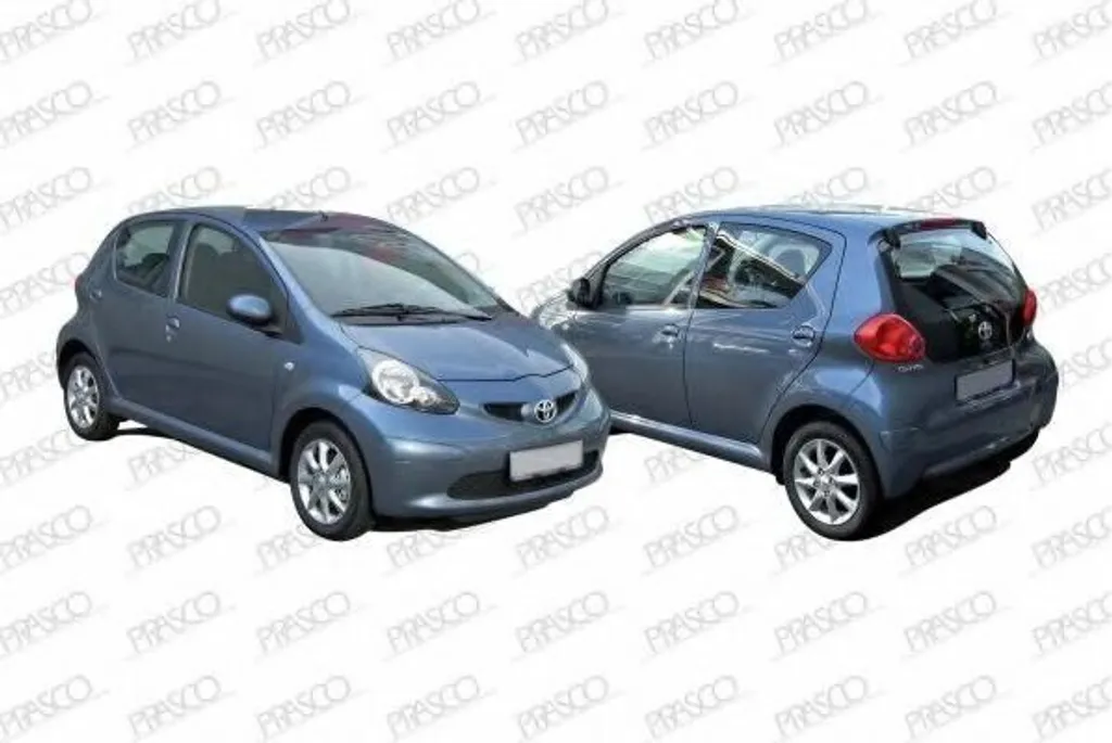 Pare-boue d'aile avant droit TY2013603 compatible avec Aygo B1 2005