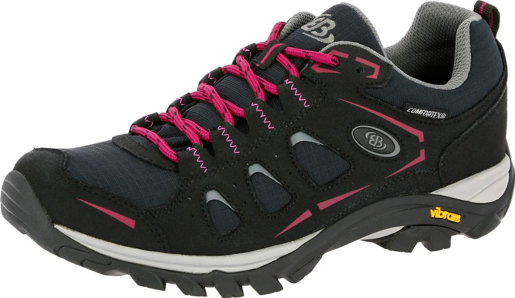 Brütting Mount Frakes low Sportschuhe Damen Wanderschuhe Blau Wandern, Schuhgröße:36 EU