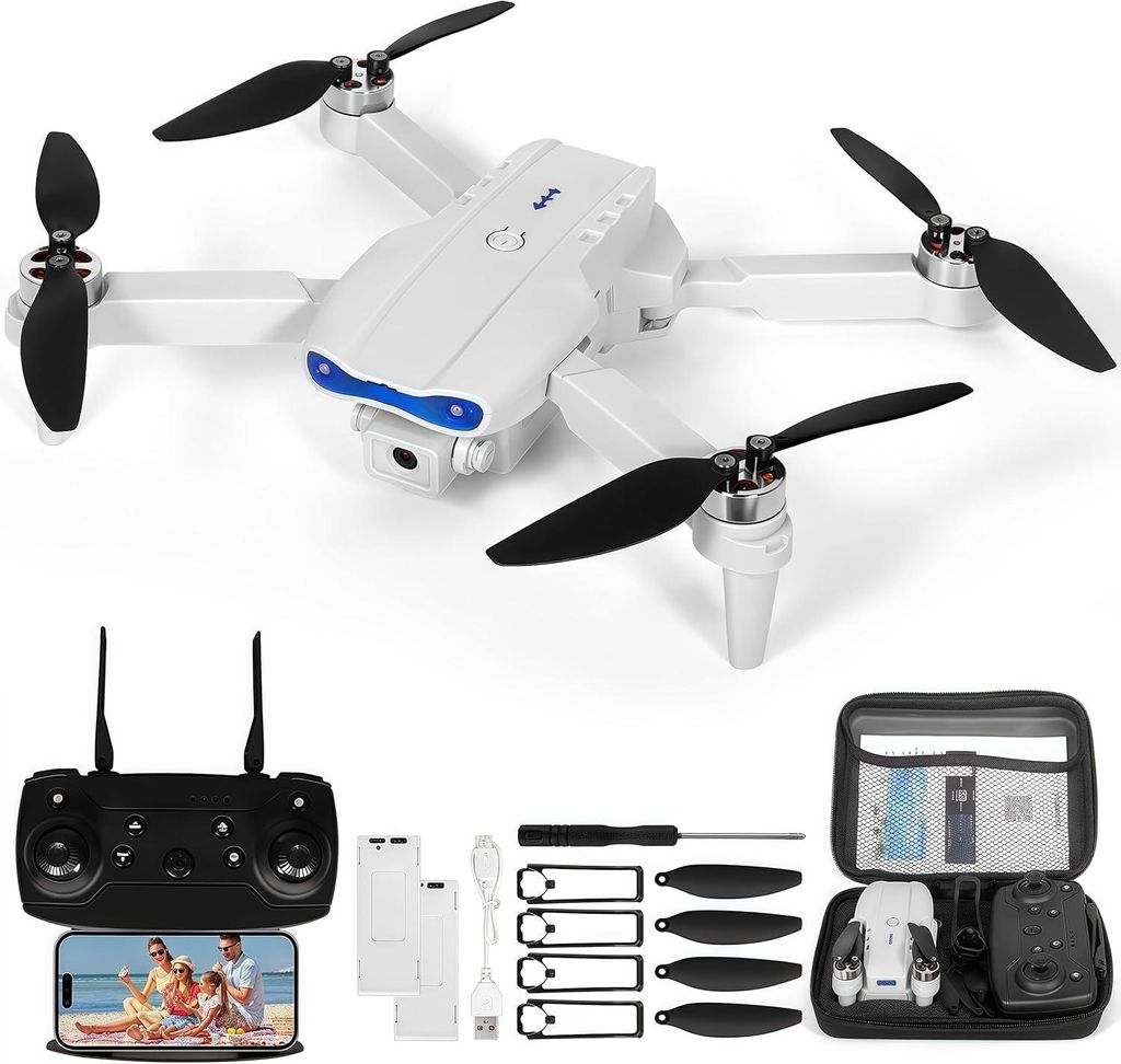 Drohne mit Kamera 1080P HD für Kinder & Anfänger – WiFi FPV Produktbild 