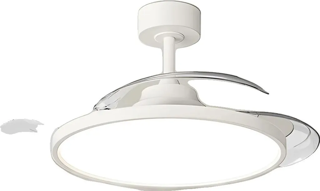 Ventilateur de plafond silencieux rétractable pour dormir au frais