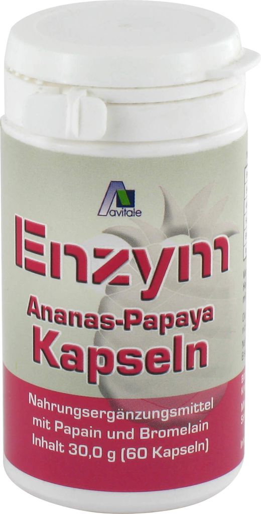 Enzym Ananas Papaya Kapseln 60 St