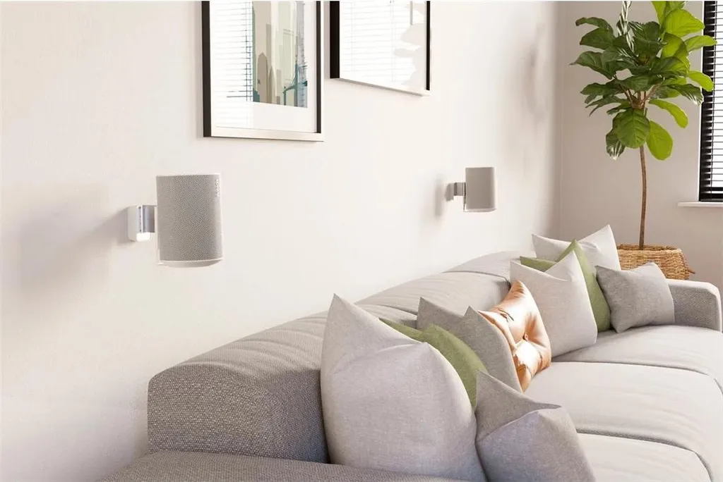 Support Mural Sonos Era 100 Orientable Vogel's SWM 4111 Blanc Pur