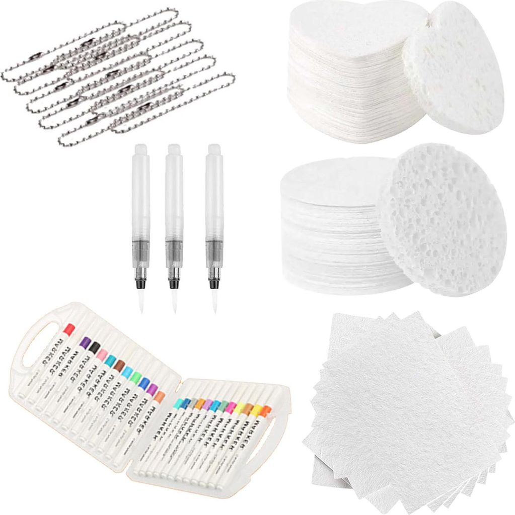 Magisches Schaumtextur-Malset, 3D-Zeichnung, magischer Leinwandschwamm mit Wasserpinsel, Puffy Popcorn-Malset, DIY-Blasen-Zeichenstifte, Künstlerb...