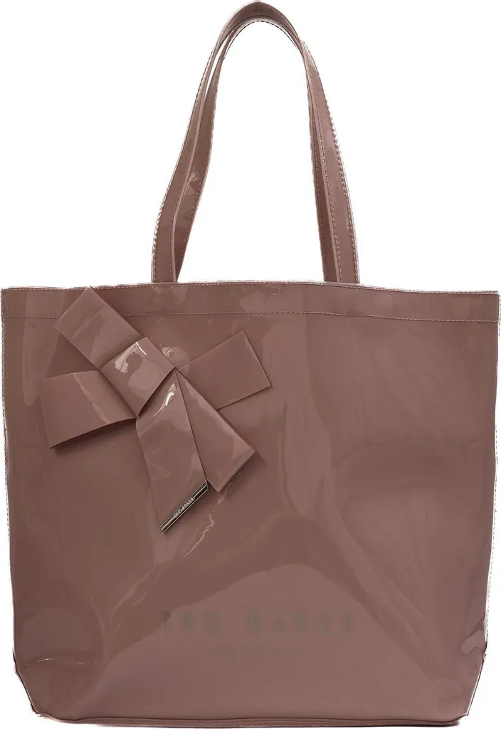 Ted Baker borsa a tracolla Nicon Knot Bow Icon Bag Pl - Pink rosa antico