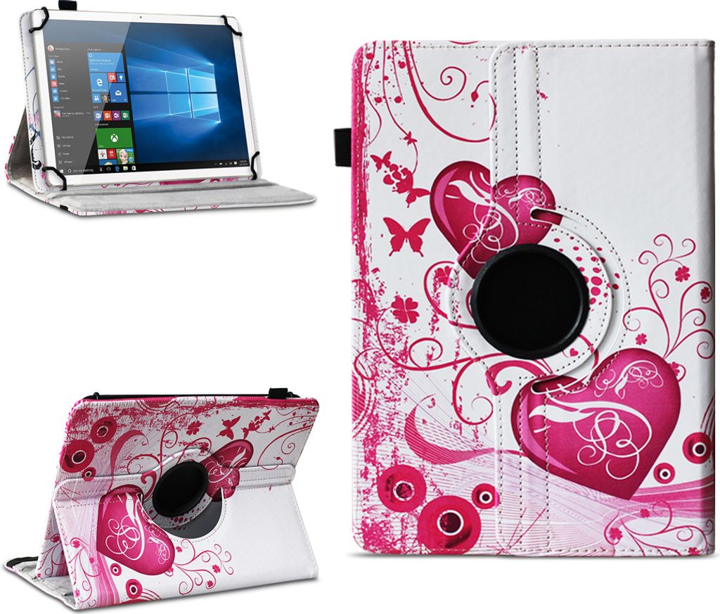 Tablet Hülle für TOSCIDO 4G LTE Tasche Schutzhülle Case Cover 10 Zoll DrehbarFarben:Motiv 6