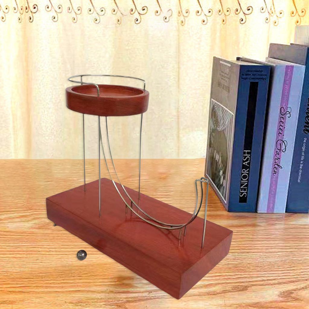 Balance-Spielzeug Aus Stahl – Kinetisches Kunst-Objekt, Physik-Spielzeug, Für Büro, Schreibtisch, Dekoration, 16,5x14 Cm