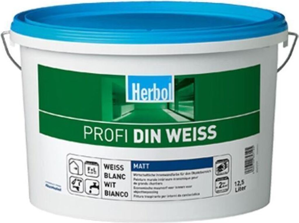 Herbol Profi DIN Weiss 30l, weiss