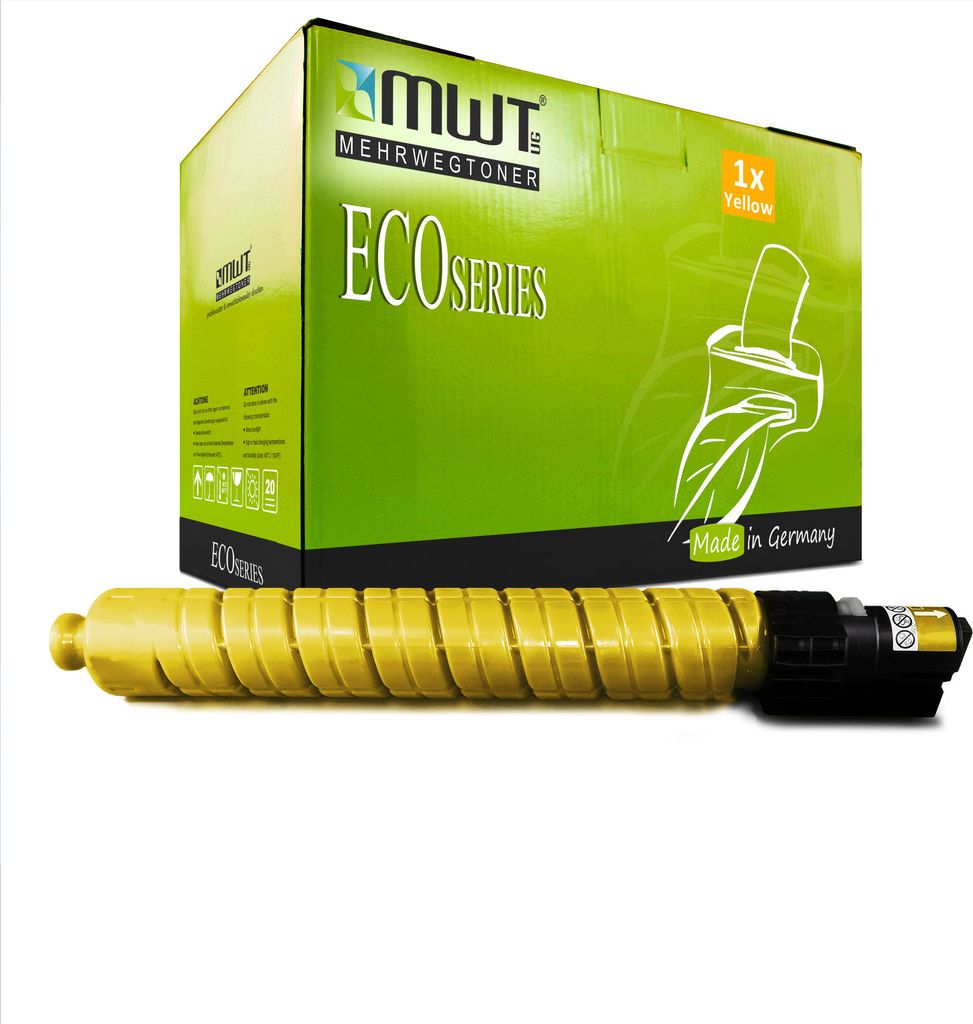 1 Mehrwegtoner kompatible Lasertoner ersetzt Ricoh 842044 Yellow