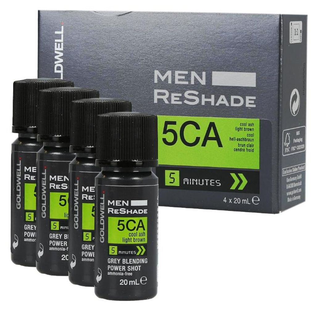 Goldwell Color men reshade 5CA Cendré Froid Brun Clair CFM Image du produit 