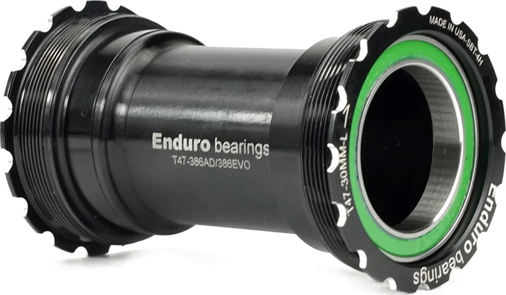 Enduro Bearings Angular Contact Stainless Steel Innenlager, T47, 86mm, 30mm, black (BKS-0241)