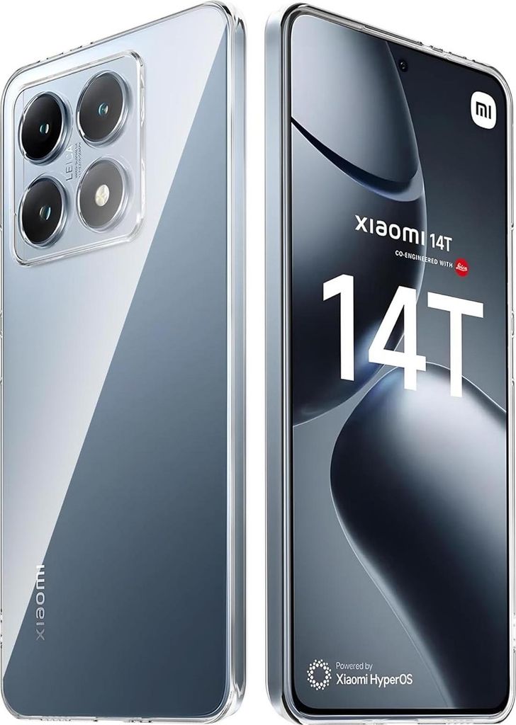 Schutzhülle für Xiaomi 14T Pro Hülle Transparent Slim Cover Clear Case