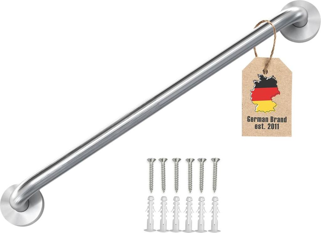 Intirilife Gebürstet Edelstahl Handtuchhalter Länge 40cm Produktbild 