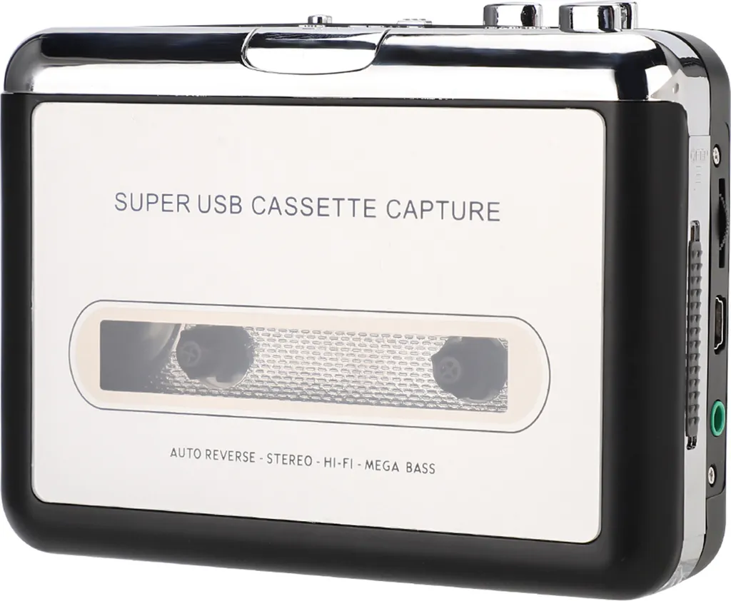 Lecteur Cassette USB avec Conversion MP3 Automatique et Son Stéréo HD