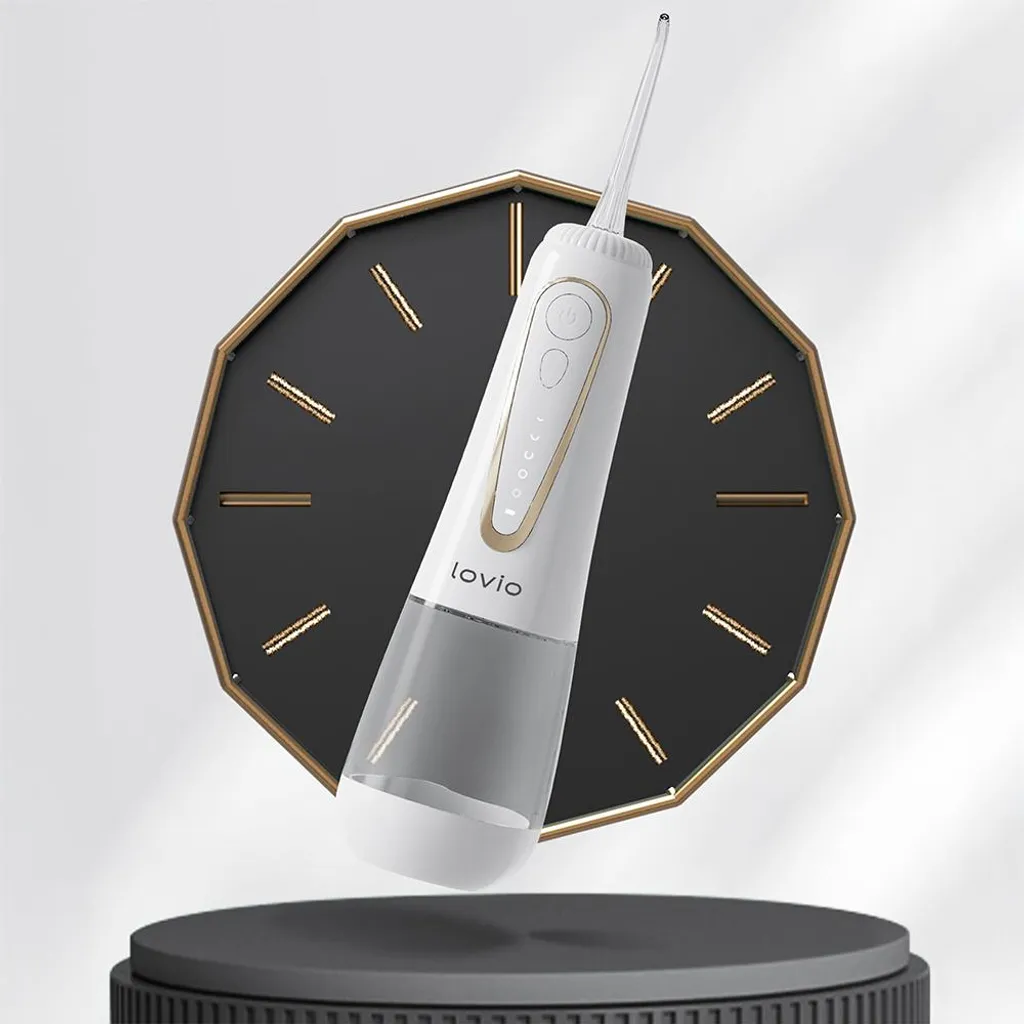 Jet dentaire électrique portable et hydropulseur buccal rechargeable USB - 2